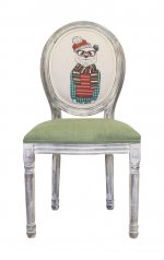 Стул Volker Green Bear V2 MAK interior 5KS24501-9WG Зеленый, бежевый