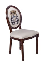 Стул Volker Owl Print MAK interior 5KS24501-BCO Коричневый