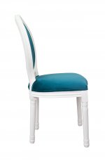 Стул Volker Blue and White MAK interior 5KS24501-BW Голубой, белый