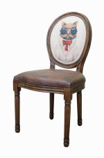 Стул Volker Cat MAK interior 5KS24501-CAT Коричневый, бежевый