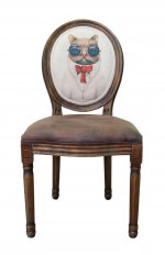 Стул Volker Cat MAK interior 5KS24501-CAT Коричневый, бежевый