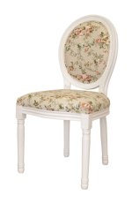 Стул Volker Flower MAK interior 5KS24501-F Белый, Бежевый