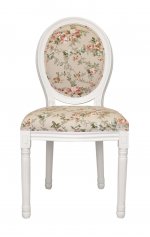 Стул Volker Flower MAK interior 5KS24501-F Белый, Бежевый