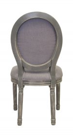 Дизайнерский обеденный стул Volker Button Grey MAK interior 5KS24501-GB Серый