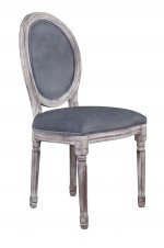 Дизайнерский обеденный стул Volker Old Grey V3 MAK interior 5KS24501-GGGG Серый