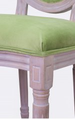 Дизайнерский обеденный стул Volker Green MAK interior 5KS24501-GR Зеленый