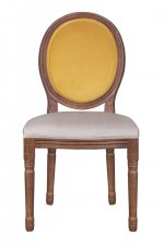 Стул Volker Leg YG MAK interior 5KS24501-L6 Желтый, серый