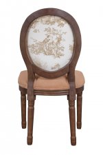 Стул Volker Leg Abstract V3 MAK interior 5KS24501-L7 Бежевый, коричневый