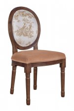 Стул Volker Leg Abstract V3 MAK interior 5KS24501-L7 Бежевый, коричневый