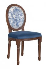 Стул Volker Leg Abstract V4 MAK interior 5KS24501-L9 Синий