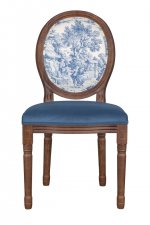 Стул Volker Leg Abstract V4 MAK interior 5KS24501-L9 Синий