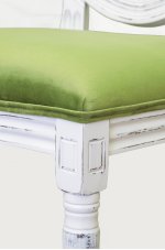 Стул Memos Old Green MAK interior 5KS24501-RTGR Белый, зеленый