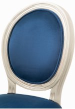 Стул Volker Blue Silver MAK interior 5KS24501-SB Синий, серый