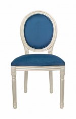 Стул Volker Blue Silver MAK interior 5KS24501-SB Синий, серый