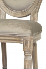 Дизайнерский обеденный стул Volker Taupe Classic MAK interior 5KS24501-T Коричневый