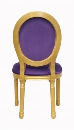 Стул Volker Violet Gold MAK interior 5KS24501-VG Фиолетовый, золотой