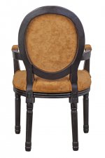 Мягкий стул с подлокотниками Volker Arm Orange MAK interior 5KS24505-OR Оранжевый