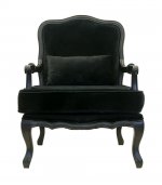 Мягкое полукресло с подлокотниками Nitro Black MAK interior 5KS24507-B Черный