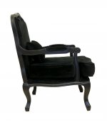 Мягкое полукресло с подлокотниками Nitro Black MAK interior 5KS24507-B Черный