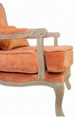 Мягкое полукресло с подлокотниками Nitro Orange MAK interior 5KS24507-OR Оранжевый