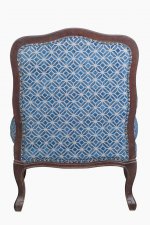 Мягкое полукресло с подлокотниками Nitro Rhomb MAK interior 5KS24507-RH Синий