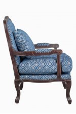 Мягкое полукресло с подлокотниками Nitro Rhomb MAK interior 5KS24507-RH Синий