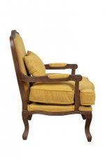 Мягкое полукресло с подлокотниками Nitro Yellow MAK interior 5KS24507-YLN Желтый