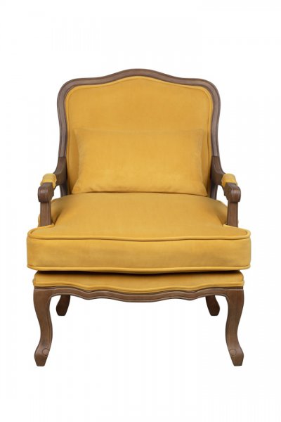 Мягкое полукресло с подлокотниками Nitro Yellow MAK interior 5KS24507-YLN Желтый