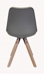 Дизайнерский обеденный стул Swan MAK interior 5KS24510-15 Серый, Черный