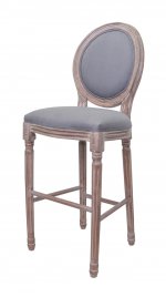 Дизайнерский барный стул Filon Grey MAK interior 5KS24519-G Серый