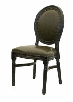 Дизайнерский обеденный стул Bended MAK interior 5KS24520-G Черный,зеленый