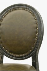 Дизайнерский обеденный стул Bended MAK interior 5KS24520-G Черный,зеленый