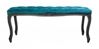 Оттоманка Kina Narrow Blue and Black MAK interior 5KS24529-BB Голубой