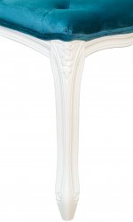 Оттоманка Kina Narrow Blue and White MAK interior 5KS24529-BW Голубой