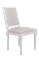 Дизайнерский обеденный стул Lotos White V2 MAK interior 5KS24550-BW Бежевый