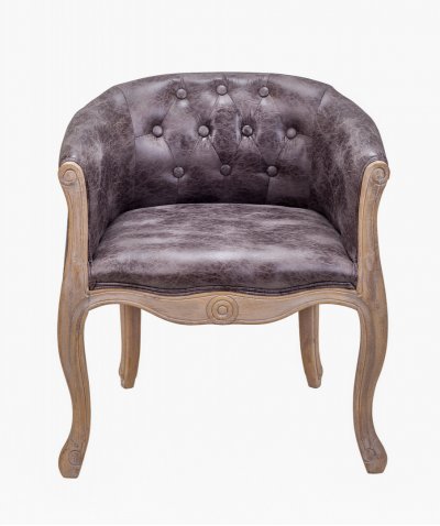 Низкое кресло Kandy Antique MAK interior 5KS24558-BR Коричневый