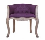 Низкое кресло Kandy Purple V2 MAK interior 5KS24558-P Фиолетовый