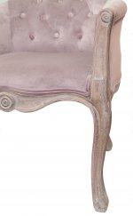 Низкое кресло Kandy Pink Velvet MAK interior 5KS24558-VV Розовый