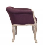 Низкое кресло Kandy Violet MAK interior 5KS24558-V Бордово-фиолетовый