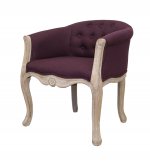 Низкое кресло Kandy Violet MAK interior 5KS24558-V Бордово-фиолетовый