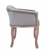 Двухместный дизайнерский диван Kandy Double Grey Velvet MAK interior 5KS24558D-GV Серый