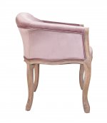 Двухместный дизайнерский диван Kandy Double Pink Velvet MAK interior 5KS24558D-VV Розовый