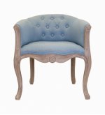 Низкое кресло Kandy Light Blue MAK interior 5KS24559-B Голубой