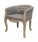 Низкое кресло Kandy Grey MAK interior 5KS24559-G Серый