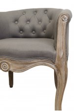 Низкое кресло Kandy Grey MAK interior 5KS24559-G Серый