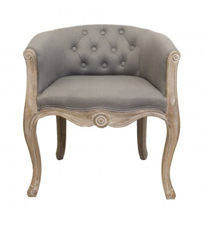 Низкое кресло Kandy Grey MAK interior 5KS24559-G Серый