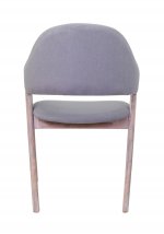 Мягкий стул с подлокотниками Bento MAK interior 5KS24565-G Серый