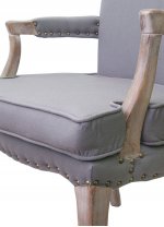 Полукресло Anver Grey MAK interior 5KS24586-G Cерый