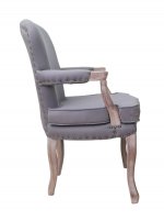 Полукресло Anver Grey MAK interior 5KS24586-G Cерый