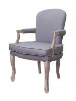 Полукресло Anver Grey MAK interior 5KS24586-G Cерый